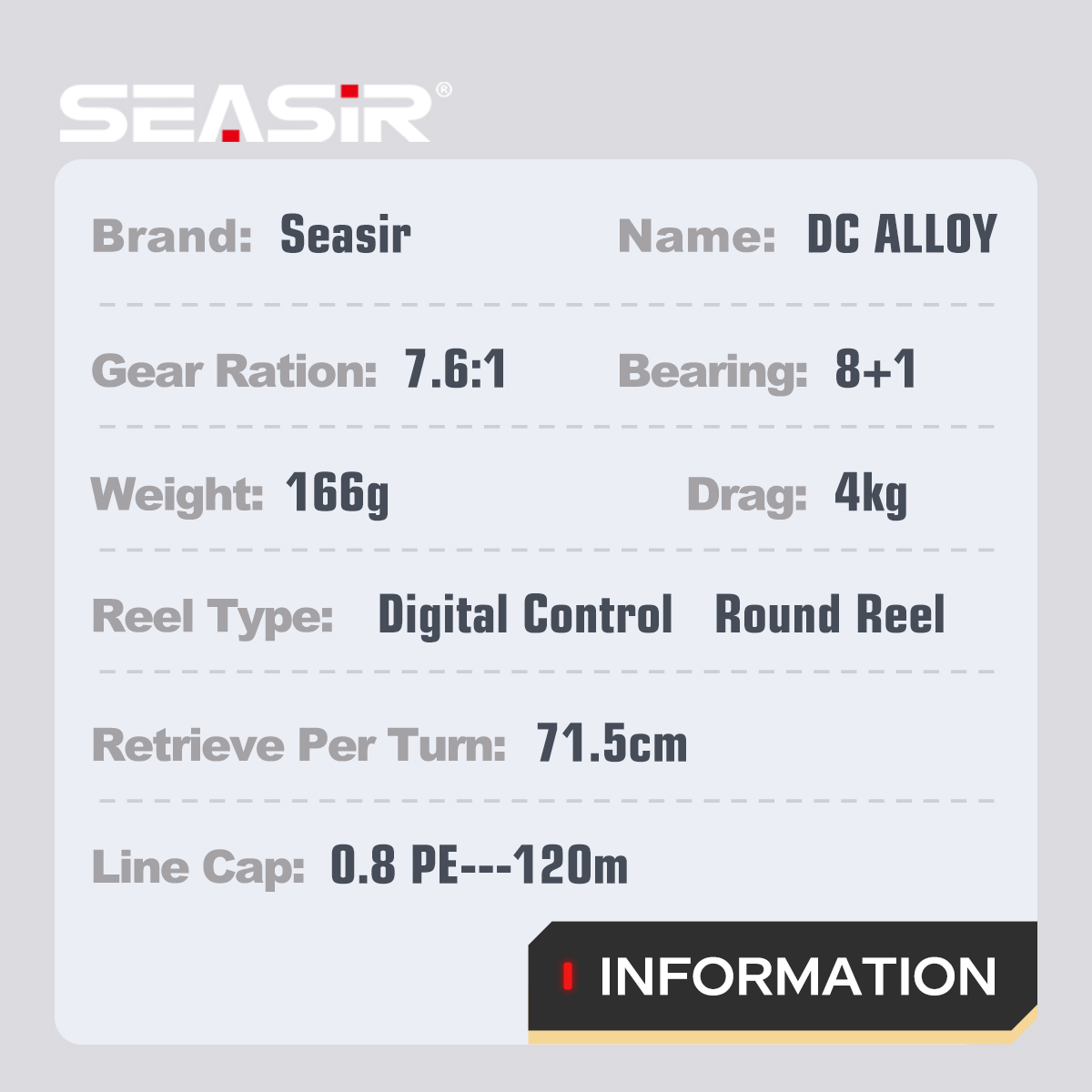 SEASIR DC, Gulungan Pancing Di - Kastking Reel Zephyr ulasan dan harga