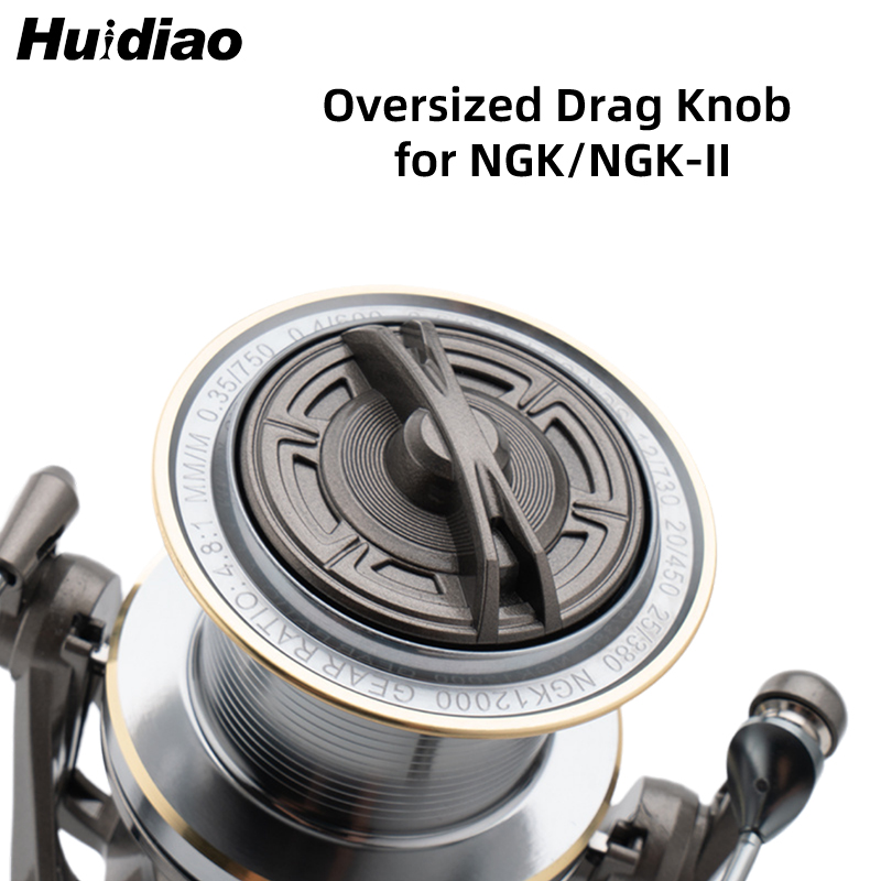 HUIDIAO Kenop Drag Ukuran Besa - Reel Drag Knob ulasan dan harga