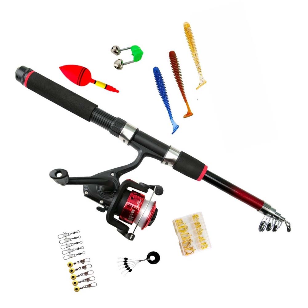 Joran Pancing Kompak dengan Re - Reel Bag ulasan dan harga