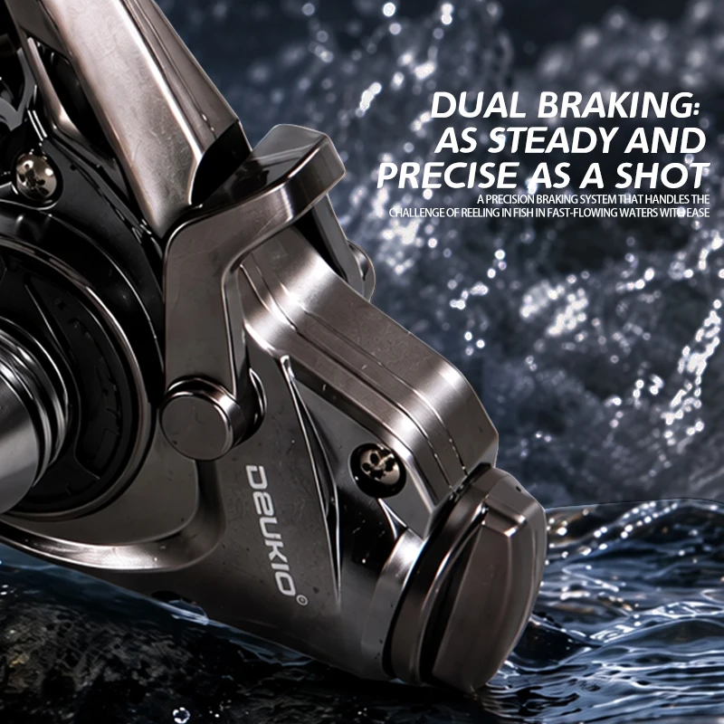 DEUKIO Reel Pemintal Kompak Du - Trolling Reel ulasan dan harga
